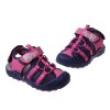 (15~18公分)粉紅豬小妹佩佩豬桃色兒童透氣運動護趾涼鞋