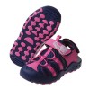 (15~18公分)粉紅豬小妹佩佩豬桃色兒童透氣運動護趾涼鞋