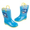 (16~21公分)POLI波力警車藍色提把兒童雨鞋