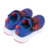 (17~22公分)Marvel蜘蛛人網紋藍色兒童電燈運動鞋