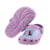 (15~20公分)Disney冰雪奇緣紫色星星兒童電燈布希鞋
