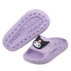 (16~20公分)三麗鷗庫洛米紫色兒童輕量拖鞋