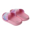(15~20公分)Disney公主系列粉色亮彩兒童輕量拖鞋