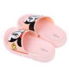 (15~18公分)Disney米老鼠米妮與小花粉色兒童輕量拖鞋