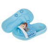 (15~20公分)Disney迪士尼tsumtsum冰雪奇緣水藍浮雕兒童輕量拖鞋