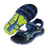 (22.5~25公分)GP磁扣式雙層舒適緩震藍色兒童休閒涼鞋