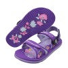 (19~23.5公分)GP磁扣式夢幻公主風紫色兒童休閒涼鞋