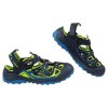 (20~23公分)GP戶外越野藍綠色兒童護趾涼鞋