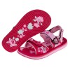 (19~23公分)GP夢幻花園磁扣式桃色橡膠兒童運動涼鞋