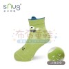 (14~18公分)sNug健康童襪_怪獸綠
