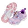 (15~19公分)Moonstar蘇菲亞小公主LED電燈紫色兒童機能運動鞋