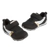 (15~21公分)Moonstar日本Hi系列黑金色兒童機能運動鞋