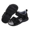 (15~21公分)Moonstar日本速乾低調黑色兒童機能涼鞋