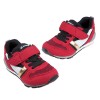 (15~21公分)Moonstar日本Hi系列黑紅色兒童機能運動鞋
