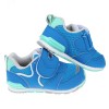(13~14.5公分)Moonstar日本Hi系列寶藍色寶寶機能學步鞋