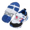 (15~20公分)Moonstar日本Hi系列3E寬楦白藍色兒童機能運動鞋