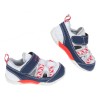 (13~16公分)Moonstar日本白藍色盛夏透氣兒童機能運動鞋