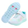 (19~24公分)Moonstar日本LUVRUSH雲彩綠白色兒童機能運動鞋