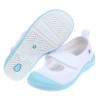 (16~21公分)Moonstar日本製絆帶自黏式淺藍色兒童室內鞋