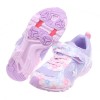 (16~23公分)Moonstar日本LUVRUSH蝴蝶結紫色兒童機能運動鞋