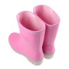 (20~24公分)日本ASAHI粉色小學生雨鞋