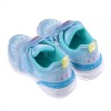 (16~19公分)Moonstar日本冰雪奇緣雪花水藍電燈機能運動鞋
