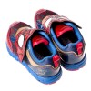 (16~19公分)Moonstar日本漫威聯名蜘蛛人復刻藍紅色兒童機能運動鞋
