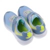 (19~24公分)Moonstar日本LUVRUSH漸層灰藍兒童機能運動鞋