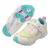 (16~21公分)Moonstar日本LUVRUSH愛心小天鵝黃色兒童機能運動鞋