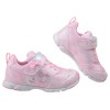 (16~21公分)Moonstar日本LUVRUSH愛心小天鵝粉色兒童機能運動鞋