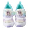 (16~19公分)Moonstar日本冰雪奇緣白紫電燈兒童機能運動鞋
