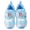 (16~19公分)Moonstar日本冰雪奇緣水藍電燈兒童機能運動鞋