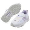 (17~22公分)Moonstar日本Hi系列兒童白紫色高機能運動鞋
