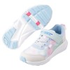 (19~24公分)Moonstar日本LUVRUSH雲彩霓白色兒童機能運動鞋