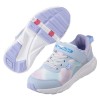 (19~24公分)Moonstar日本LUVRUSH雲彩紫藍色兒童機能運動鞋