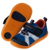 (13~14.5公分)Moonstar日本TSUKIHOSHI海藍透氣寶寶機能學步鞋