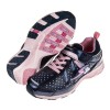 (19~24公分)Moonstar日本星夜深藍粉防水兒童機能運動鞋