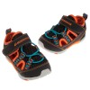 (13~14.5公分)Moonstar日本黑色網布透氣寶寶機能運動鞋