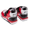 (15~21公分)Moonstar日本Carrot紅黑色兒童護足機能鞋