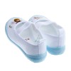 (14~19公分)Disney冰雪奇緣日本製白色兒童室內鞋