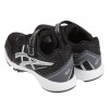 (19~25公分)asics亞瑟士LAZERBEAM黑銀色兒童機能運動鞋