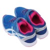 (19~24公分)asics亞瑟士LAZERBEAM寶藍粉色兒童機能運動鞋
