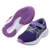 (17~22公分)asics亞瑟士EXCITE茄子紫色兒童機能運動鞋