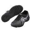 (19~25公分)asics亞瑟士LAZERBEAM黑色3D銀兒童慢跑機能運動鞋