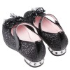 (18~22公分)黑嘉麗繽紛顆顆蝴蝶結兒童公主鞋
