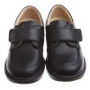 (18~25公分)時尚經典款純黑色男童紳士皮鞋