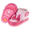 (13.5~16公分)Miffy米飛兔耳朵蝴蝶結粉色鋪毛寶寶皮革靴