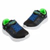 (17~23.5公分)SKECHERS_DYNAMIC_FLASH黑藍兒童電燈運動鞋