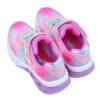 (17~23公分)SKECHERS_HEART_LIGHTS粉紫色兒童電燈運動鞋