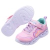 (17~22公分)SKECHERS_Heart_Lights彩虹愛心電燈粉色兒童運動鞋